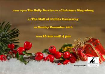 Join the Holly Berries at the Mall Cribbs Causeway @ The Mall at Cribbs Causeway | Patchway | England | United Kingdom