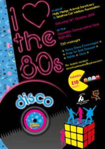 80’s Night and Disco 2019 @ Clevedon Conservative Club | England | United Kingdom